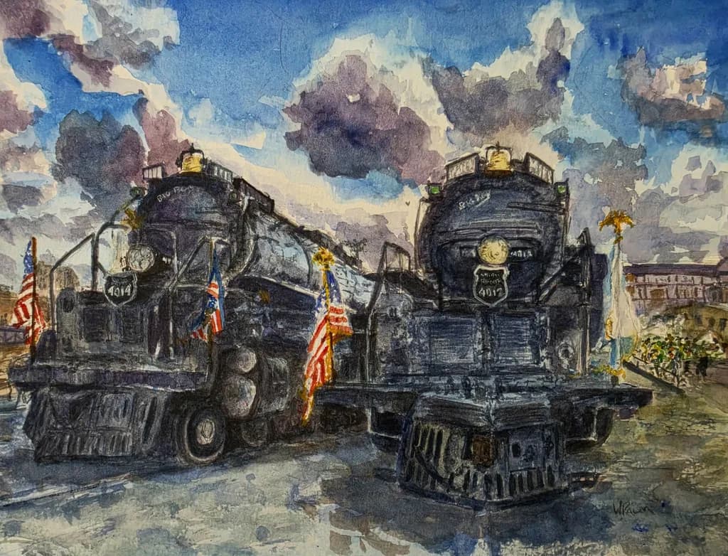 The Big Boys at Steamtown