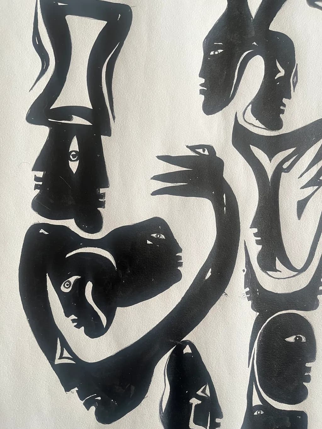 Intertwined Faces