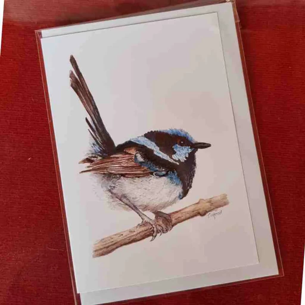 Blue Wren Perch