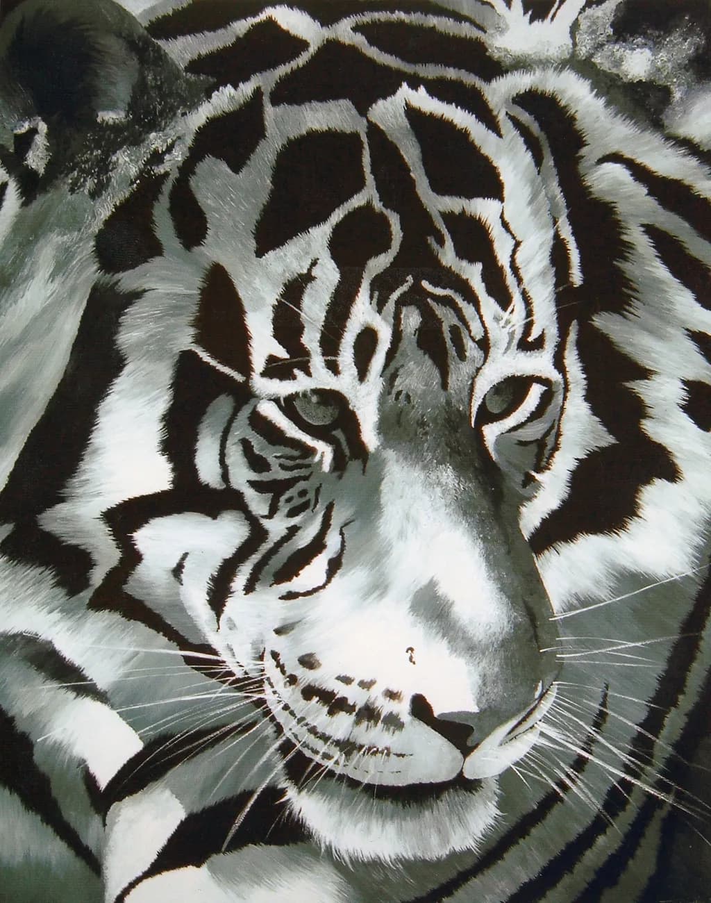 Whispers of the Wild: A Close-Up Encounter with the Majestic Tiger