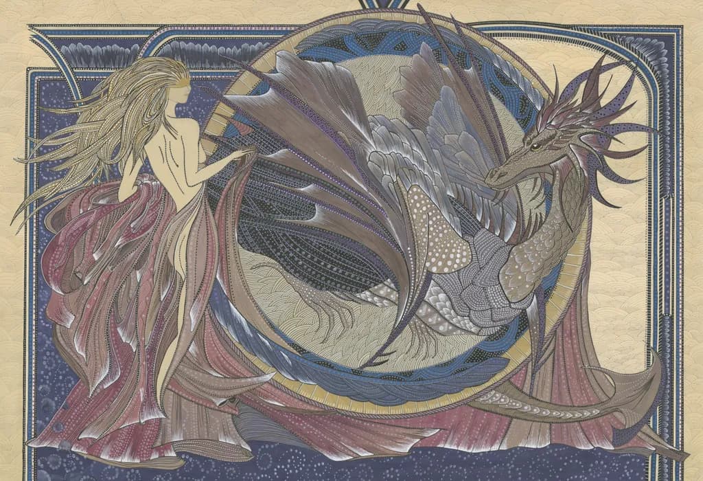 Whispers of the Dragon: A Dance Between Myth and Grace