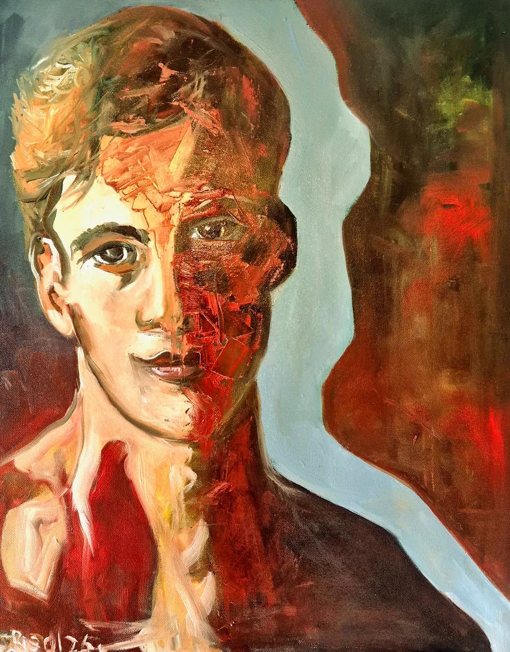 Fragmented Self Portrait