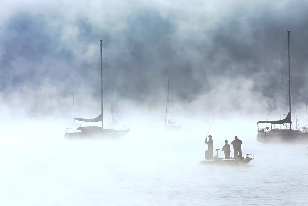 Misty Fishermen