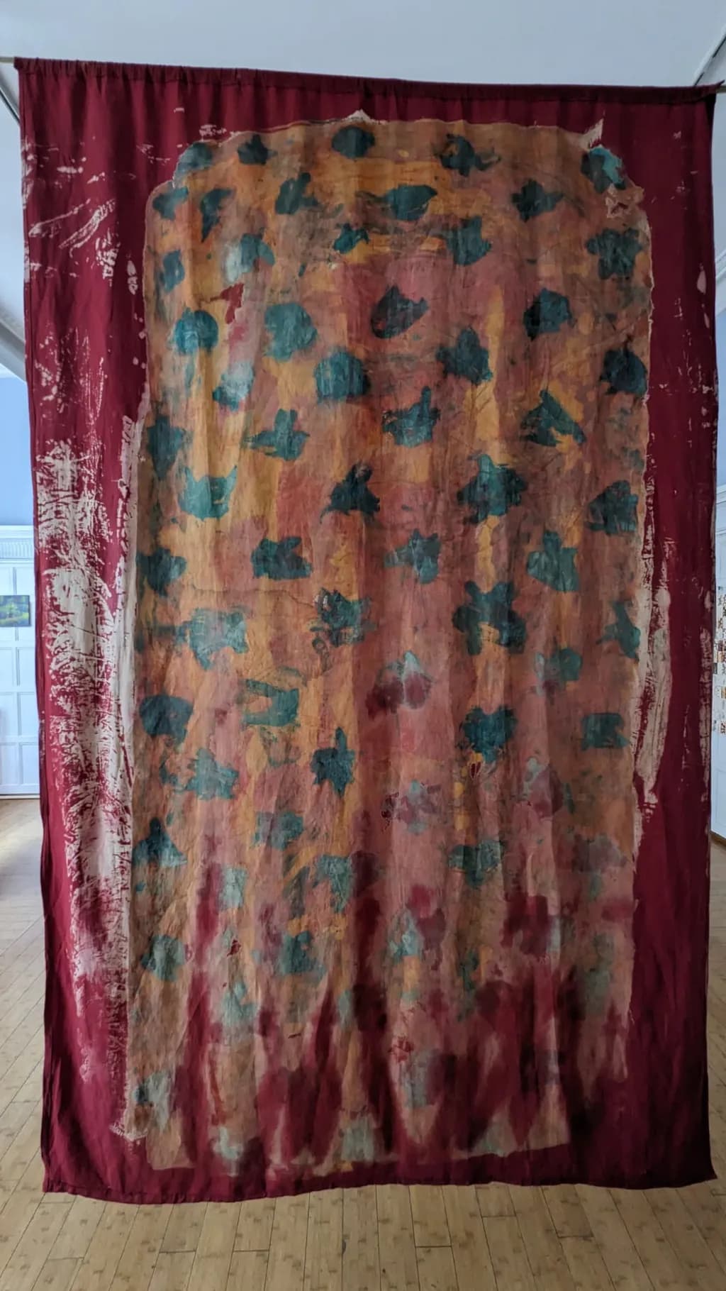 Abstract Textile Collage