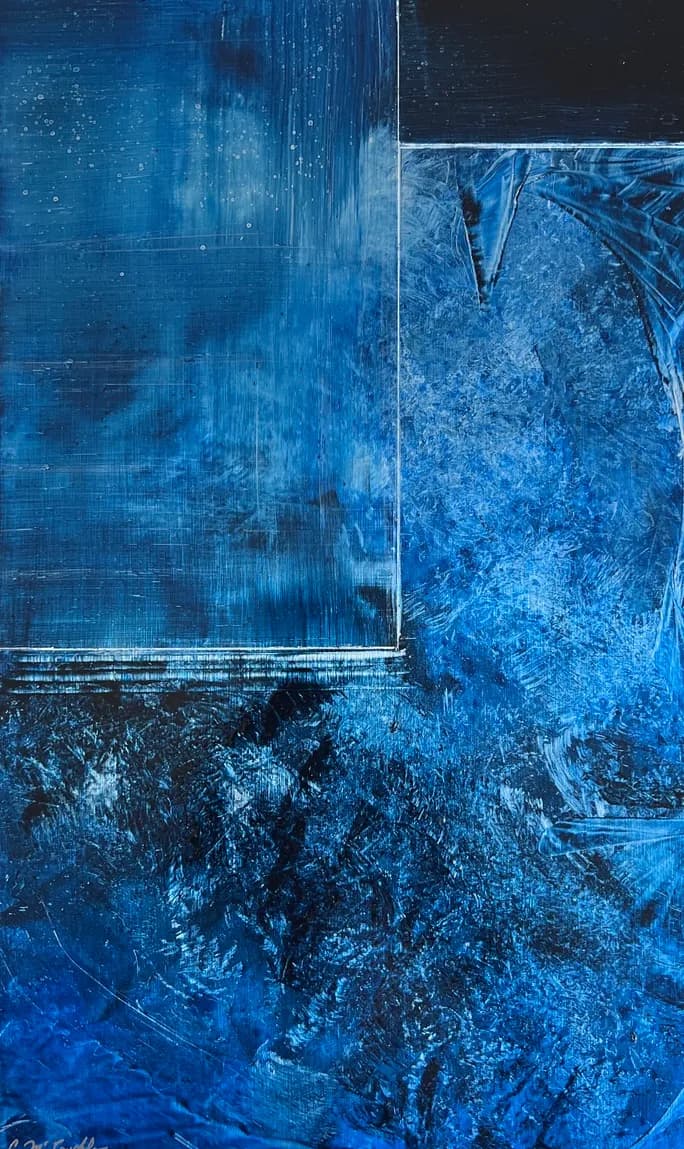 Deep Blue Reflection