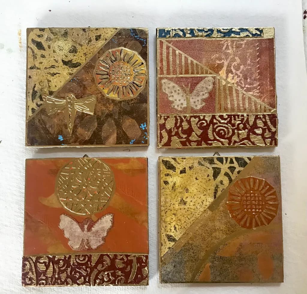 Golden Whispers: A Mosaic of Nature's Elegance