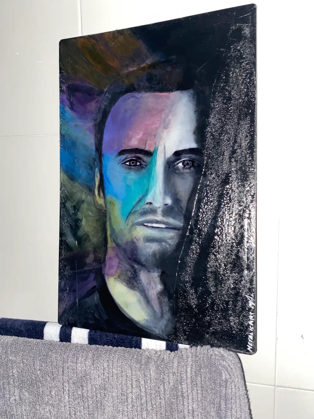 Half Veiled Face