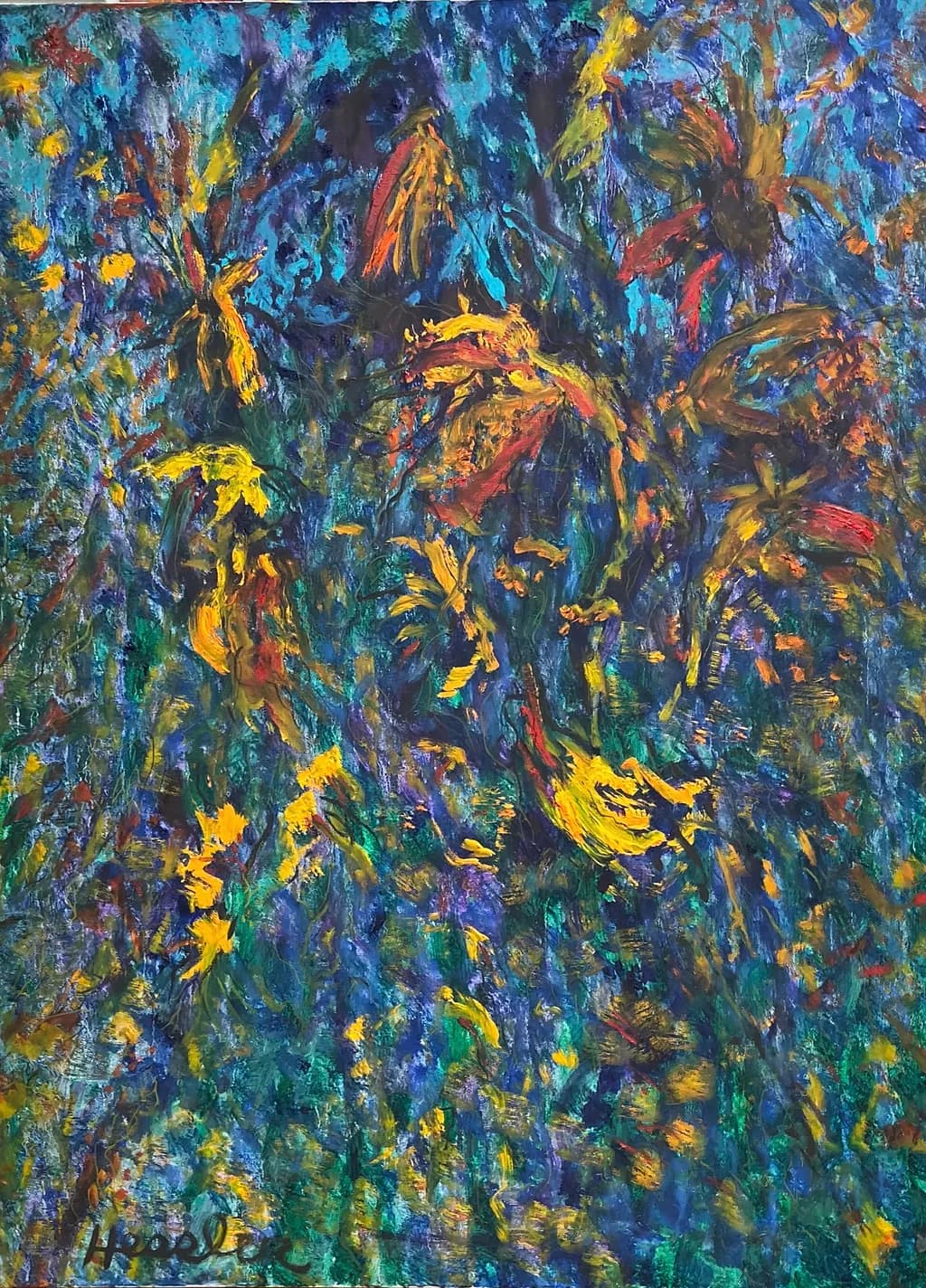 "Whispers of Nature: A Vibrant Dance of Color and Light"