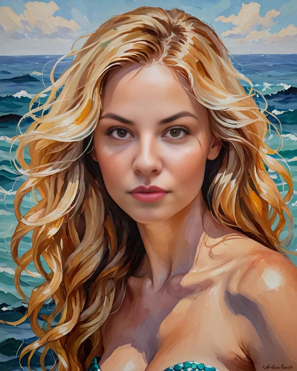 Ocean Breeze Portrait