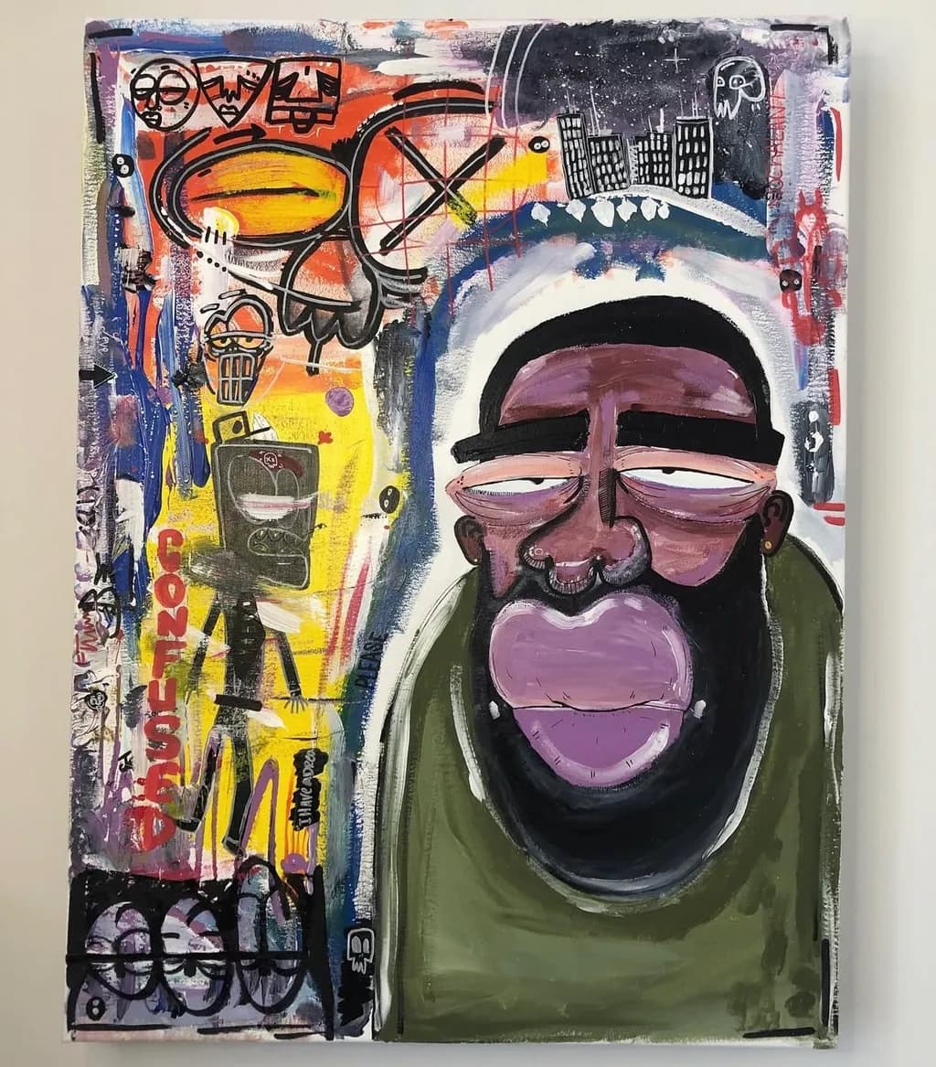 Cosmic Portrait Collage