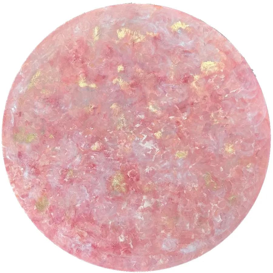 Whispers of Pink: An Abstract Journey Through Texture and Light