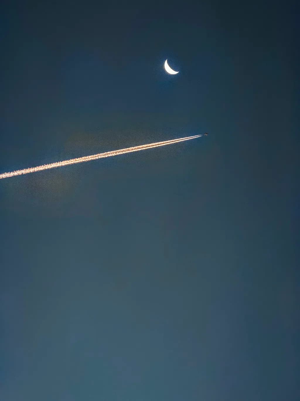 Moonlit Flight Trail