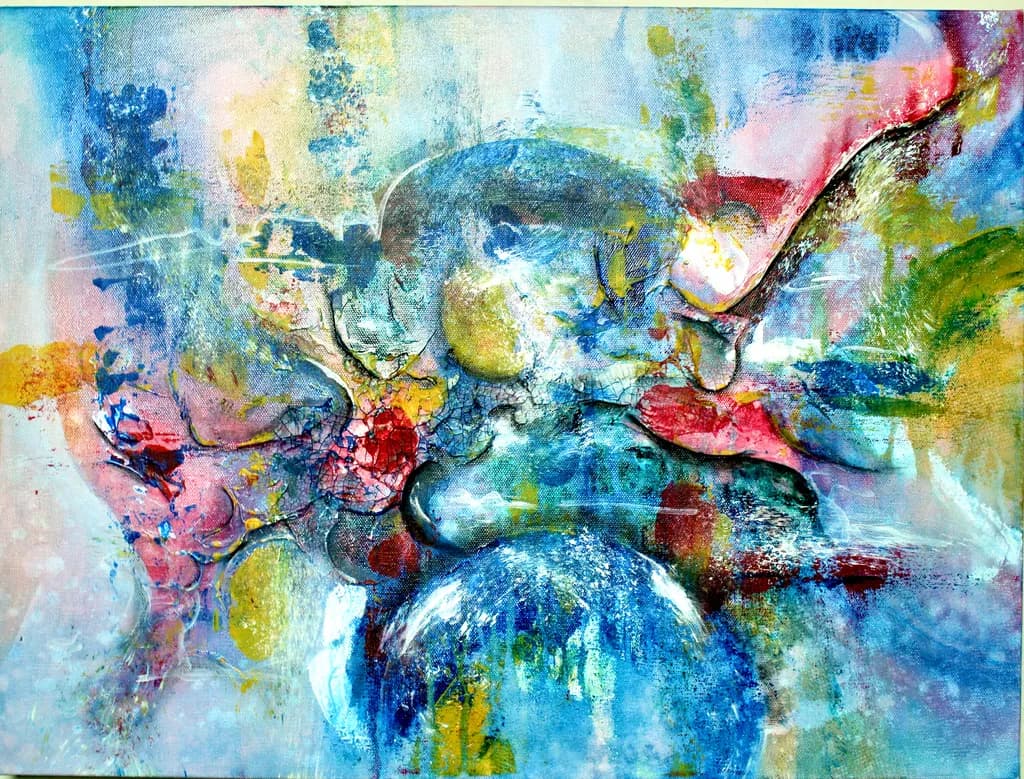 Whispers of Color: An Abstract Journey Through Emotion and Light