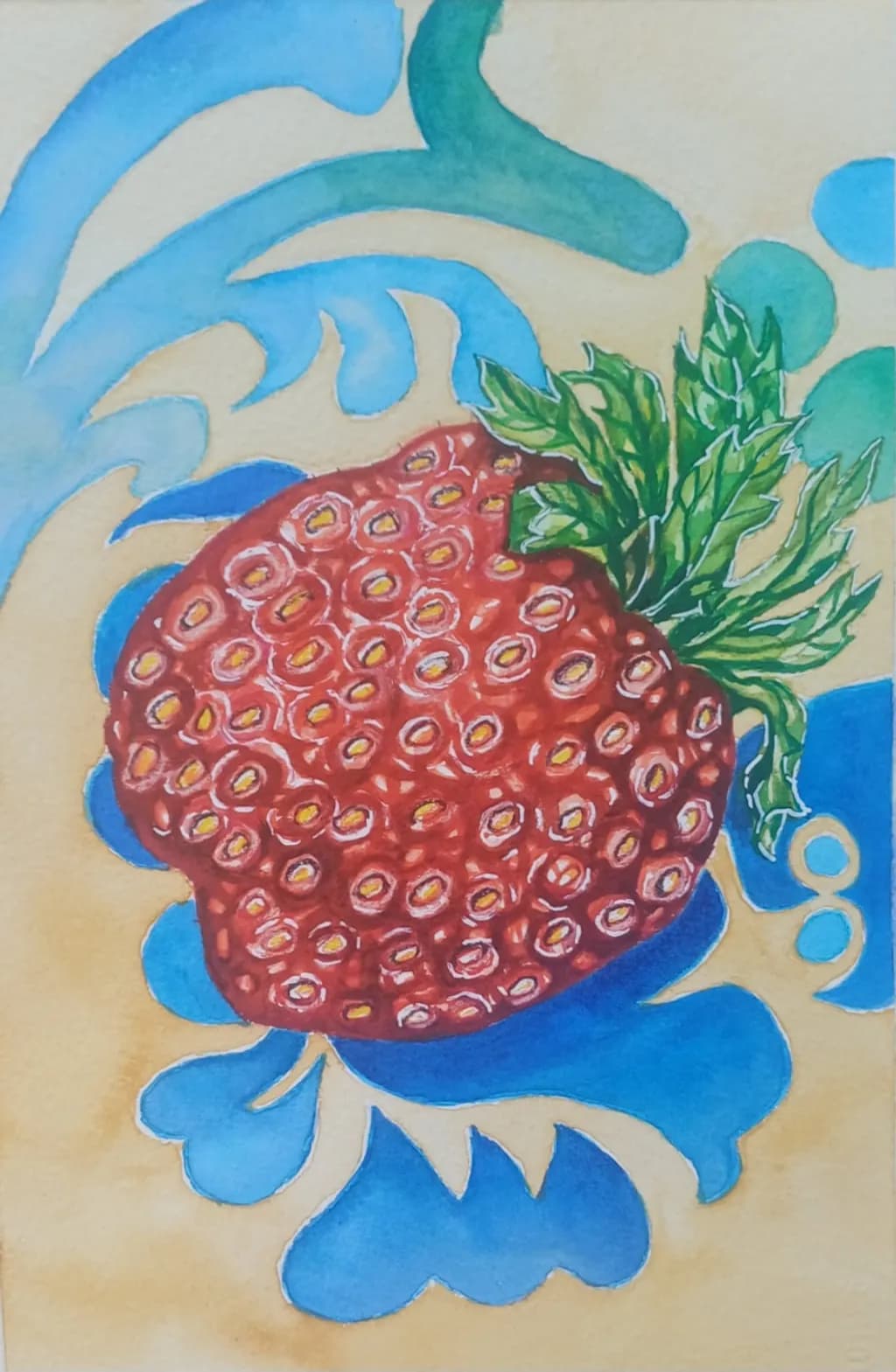Strawberry Mosaic