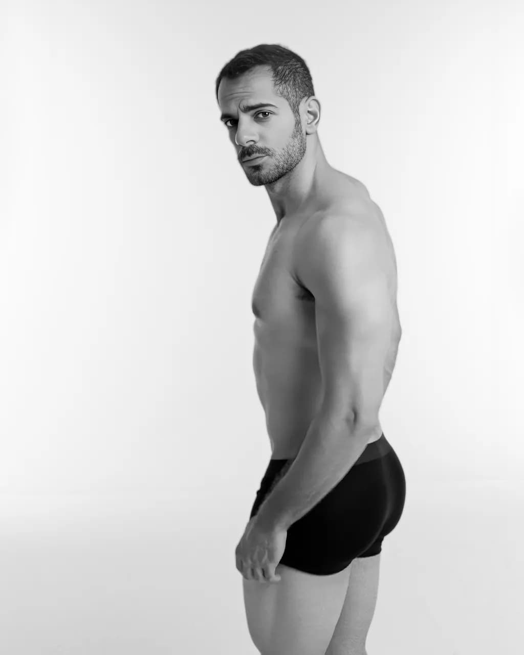 Giorgos Portrait BW