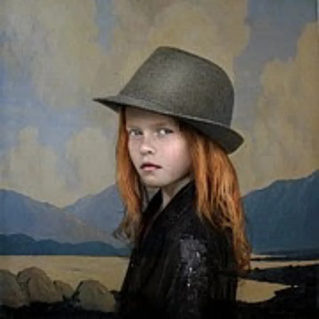 Mountain Hat Portrait