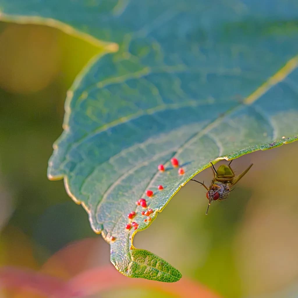 Fly Beneath the Leaf