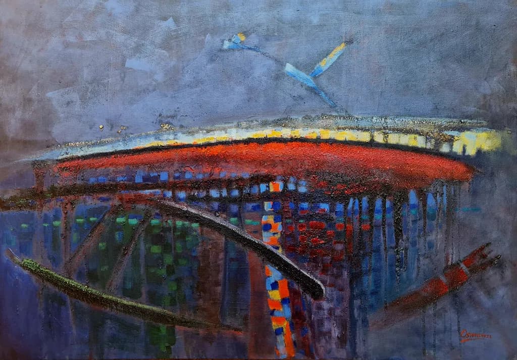 City Bridge Nightscape