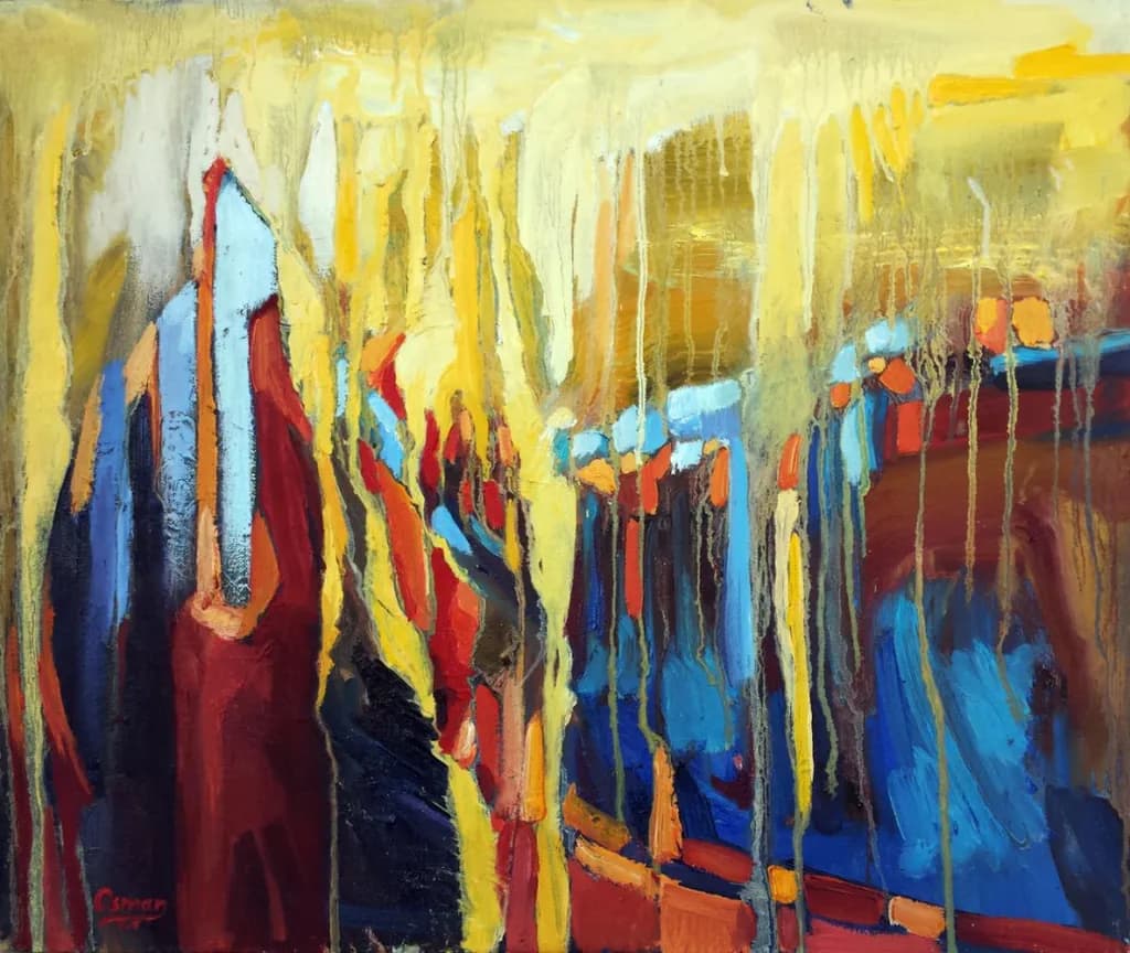Abstract Cityscape