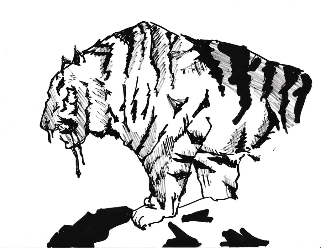 Majestic Stripes: The Silent Roar of the Tiger