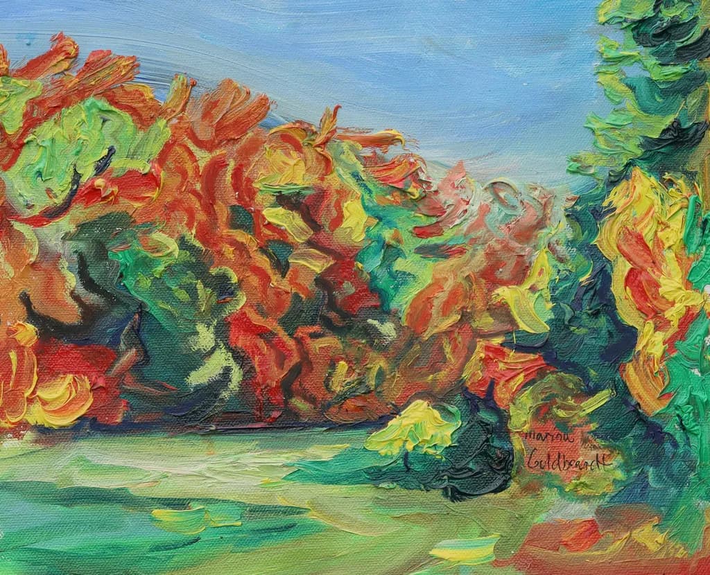 Autumn's Embrace: A Vibrant Dance of Color and Texture in Danish Landscapes