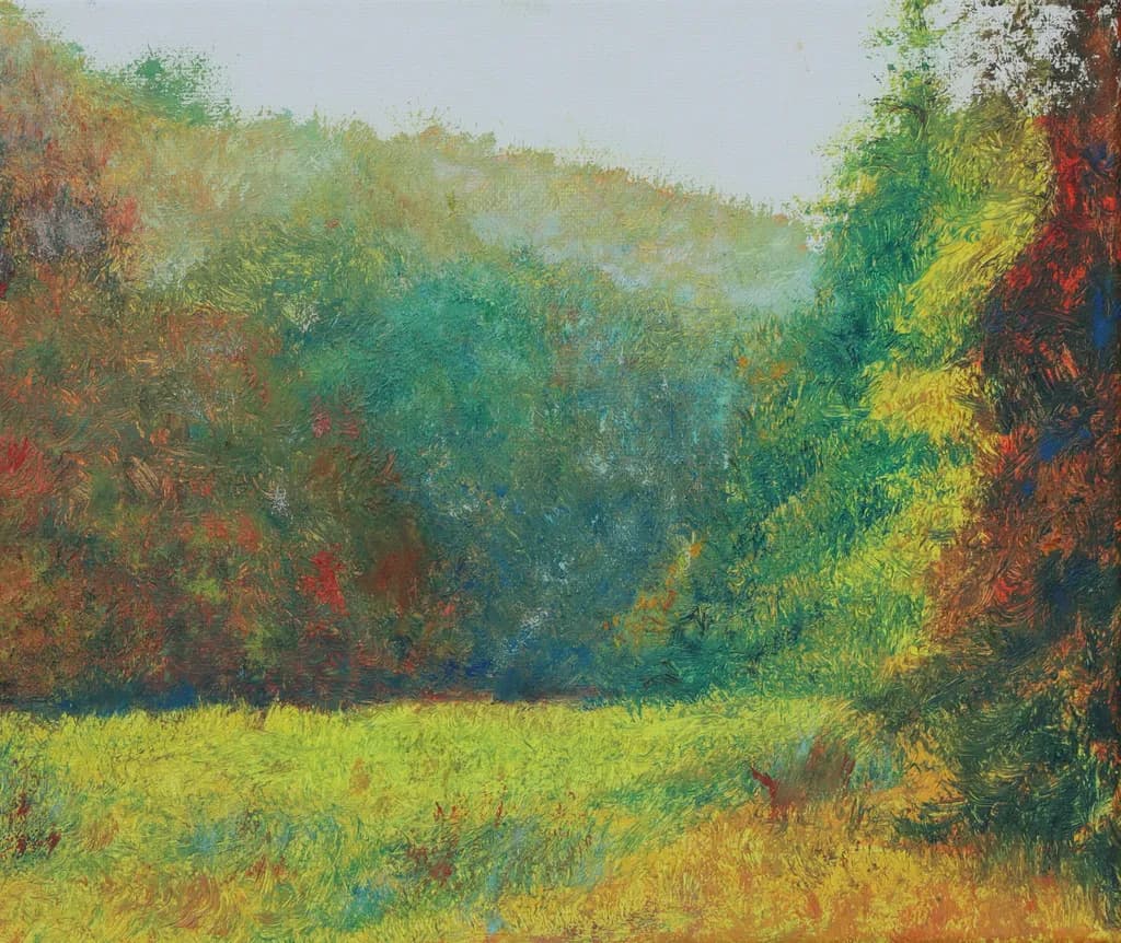 Vibrant Echoes of Danish Landscapes: A Colorful Journey Through Nature's Palette