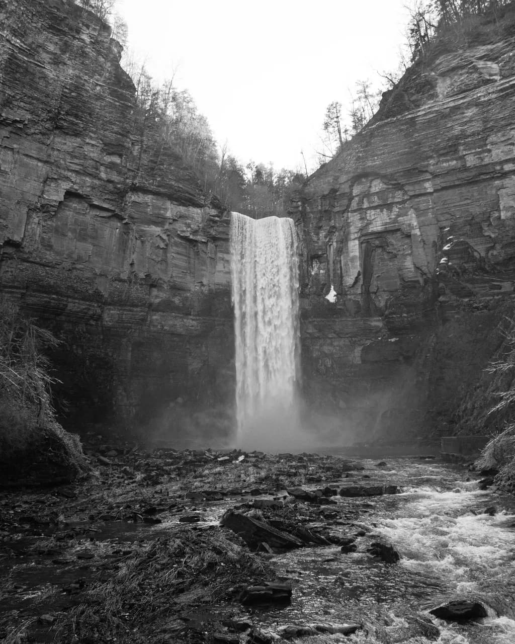 Misty Waterfall