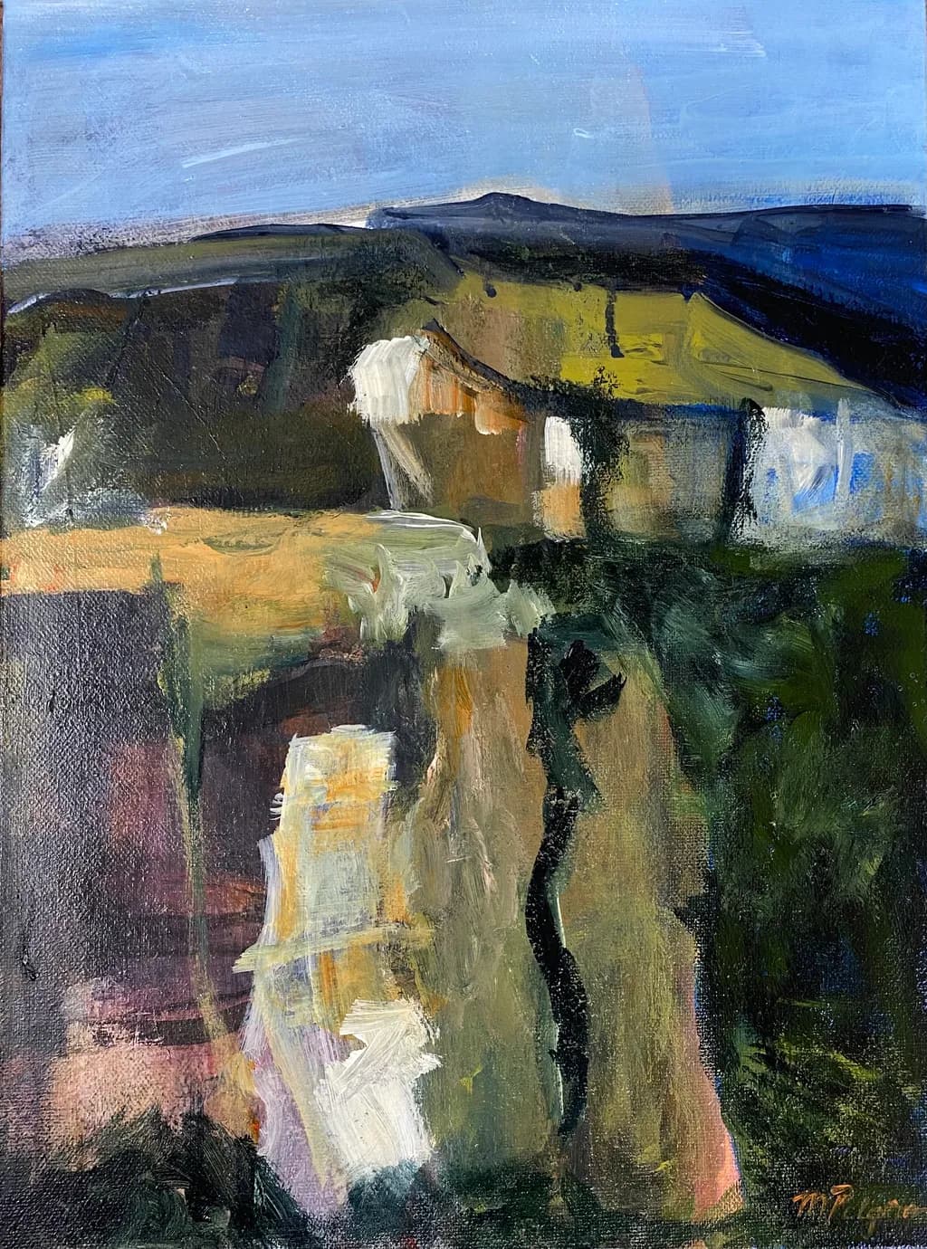 Cliffside Abstract