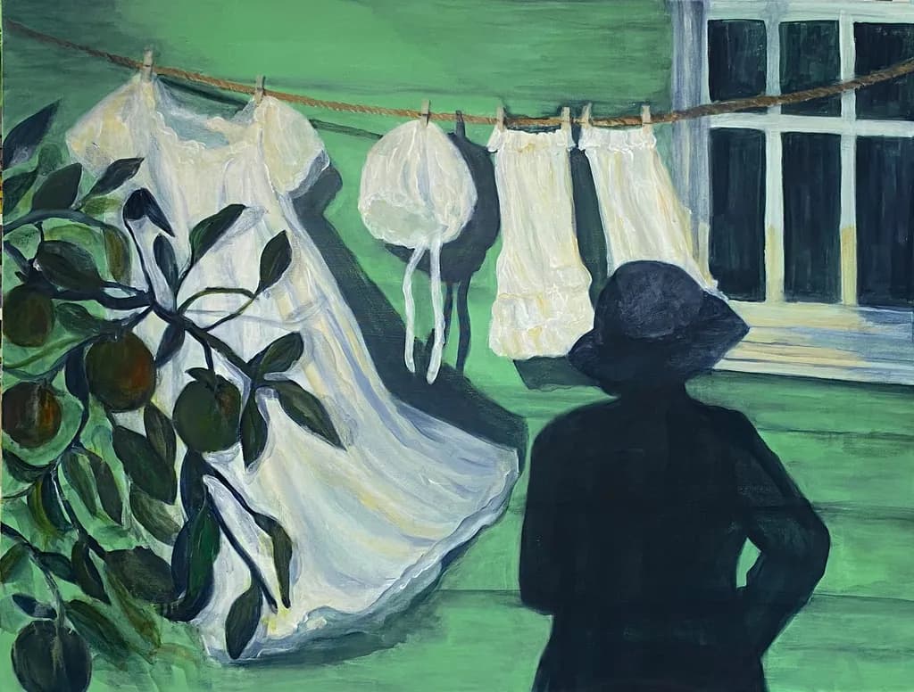 Shadows on the Clothesline