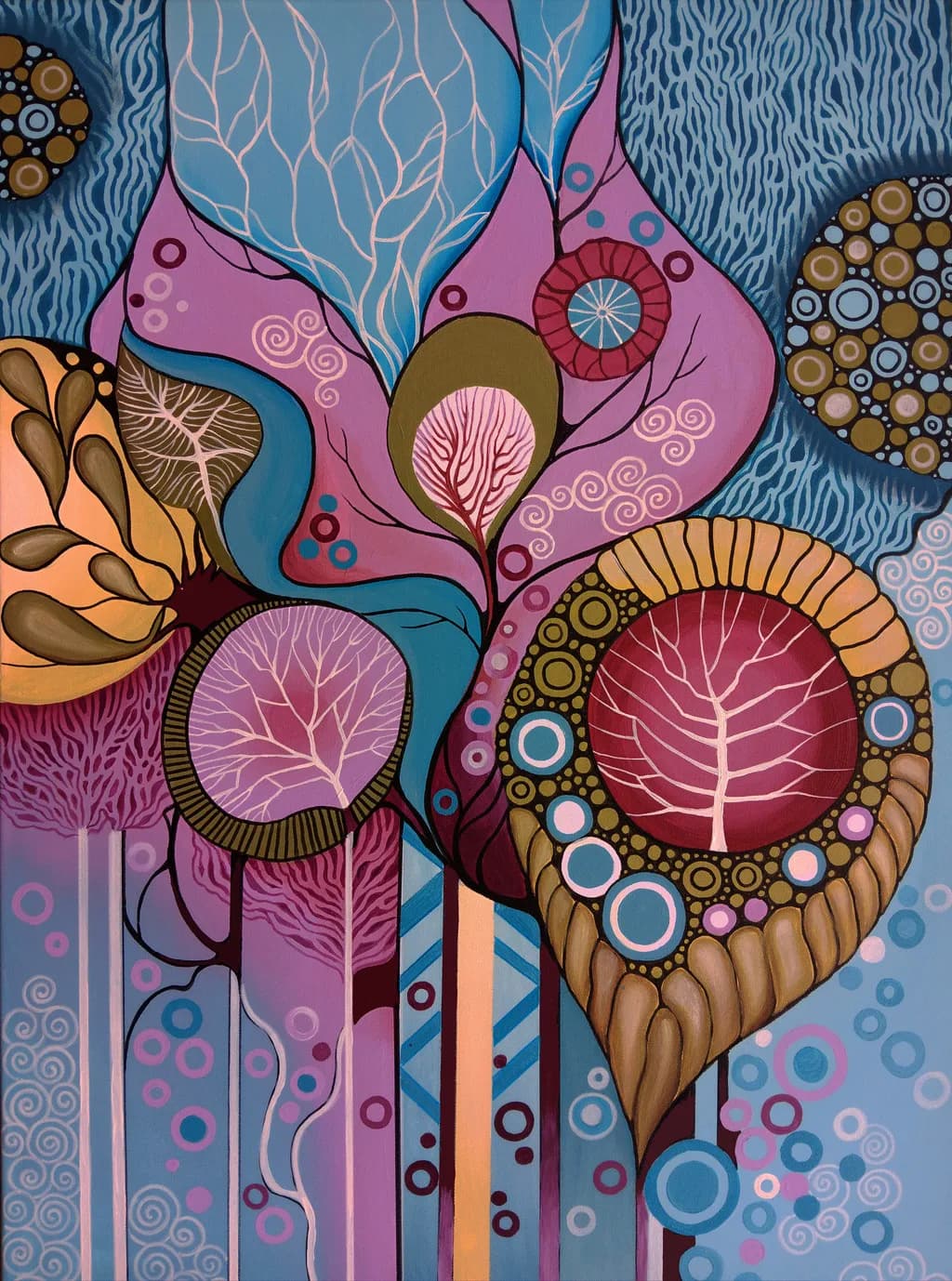 Whispers of Nature: A Vibrant Dance of Color and Form