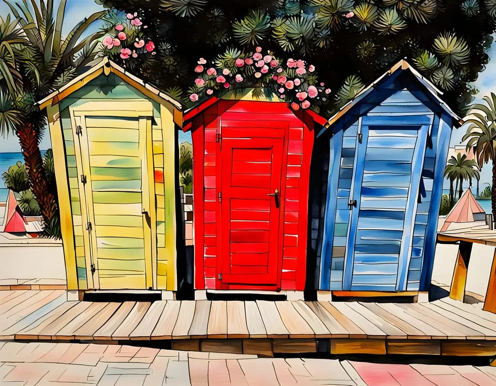 Beachside Cabins Trio
