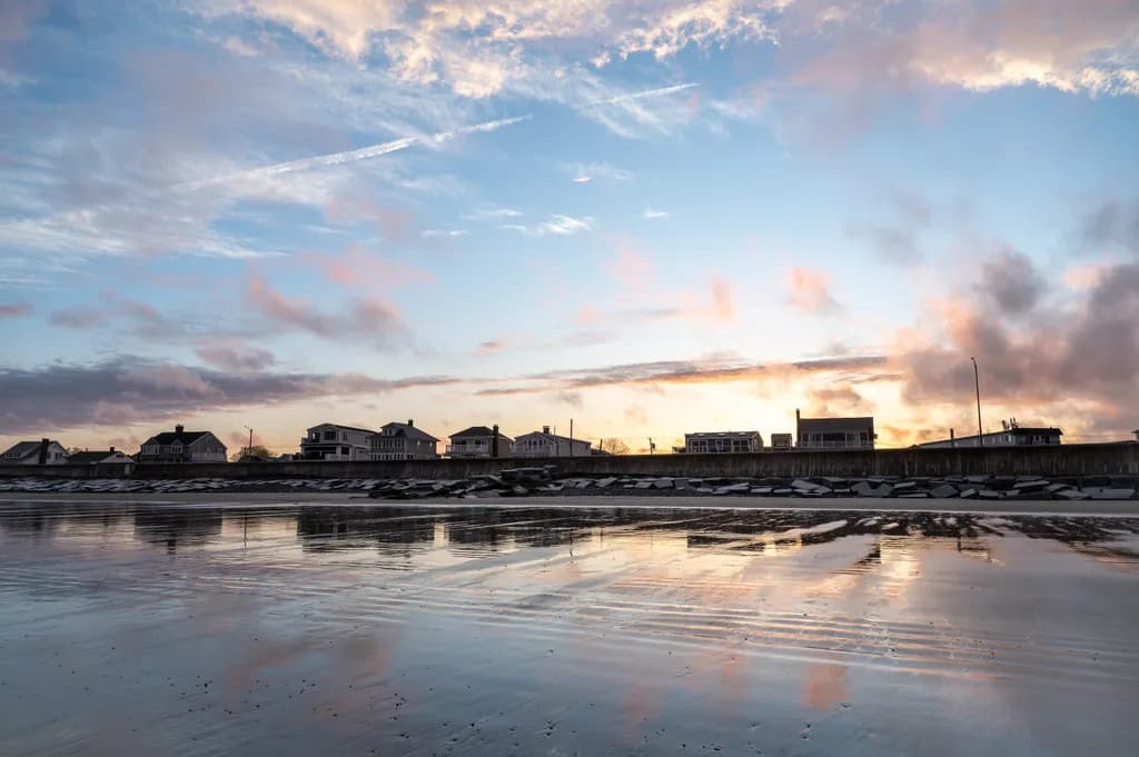 Beachside Reflections