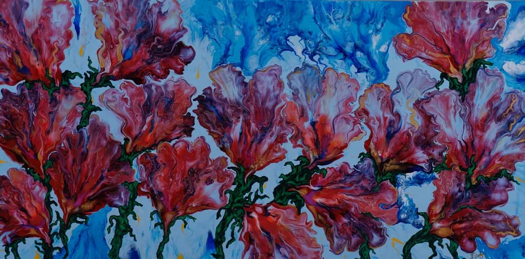 Floral Flames