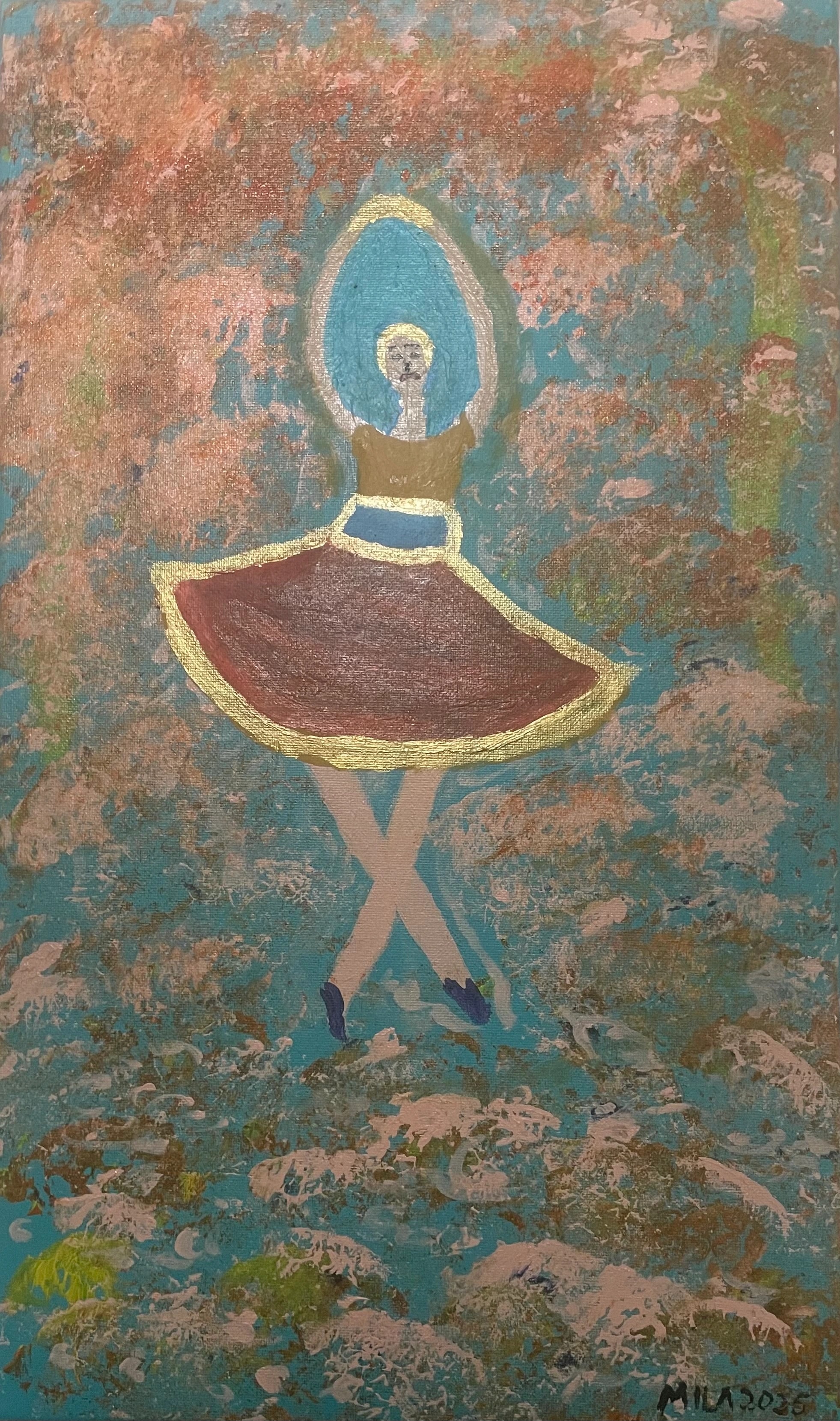 Blue Halo, Russet Skirt