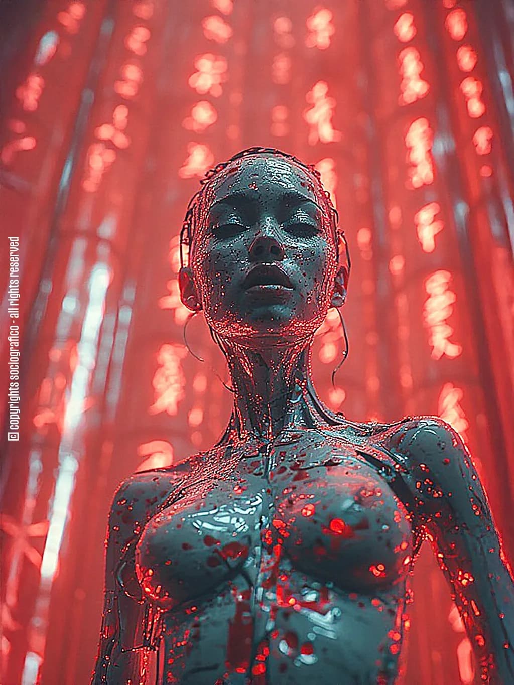 Neon Cyborg Essence