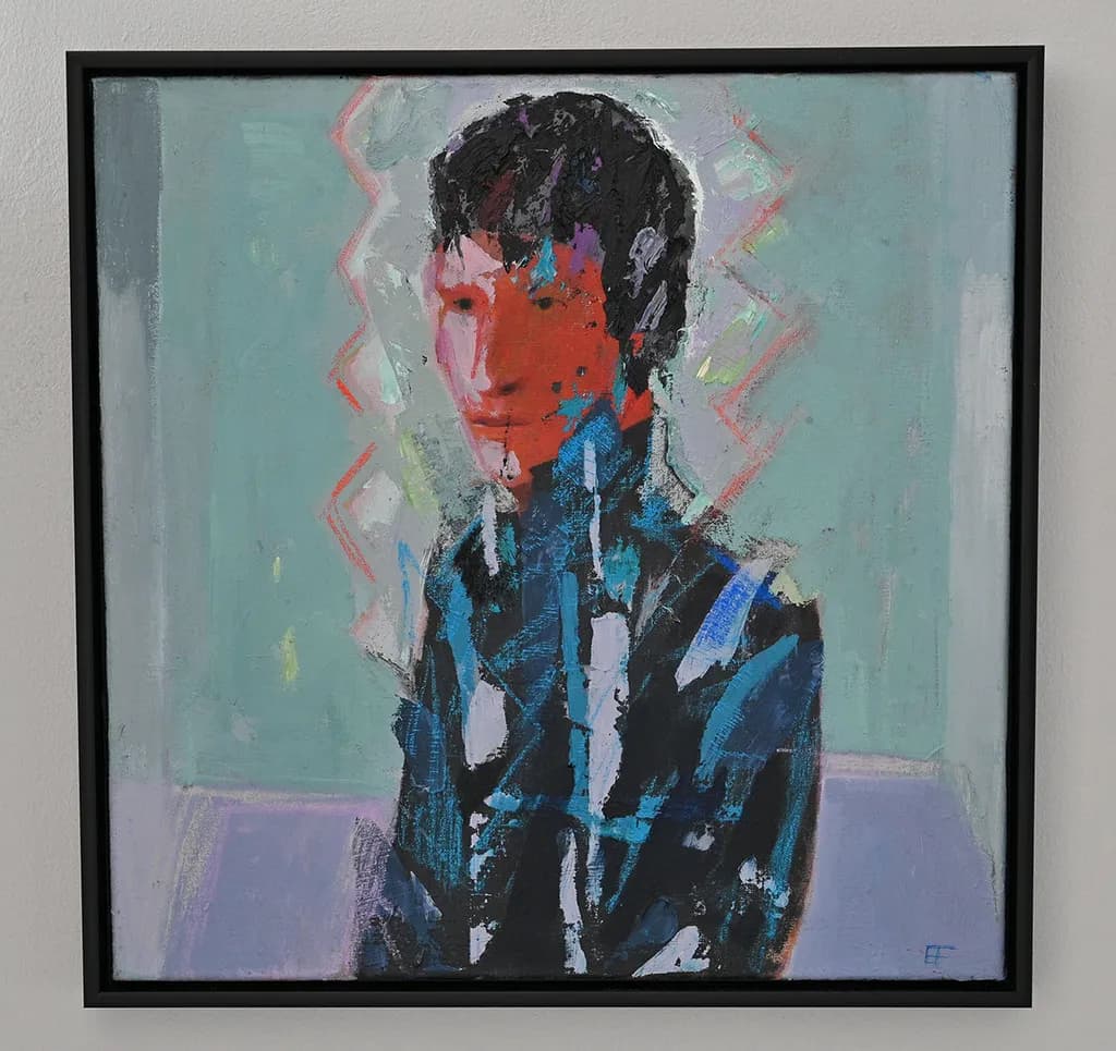 Ung Mann Portrait