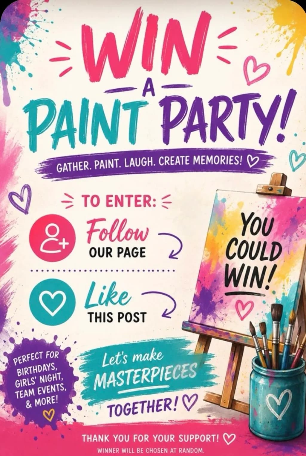 Paint Party Contest