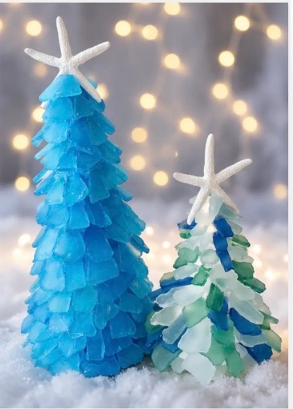 Glass Christmas Trees