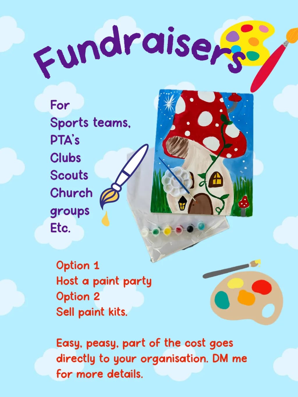 Paint Party Fundraiser Kit