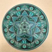 Turquoise Mandala