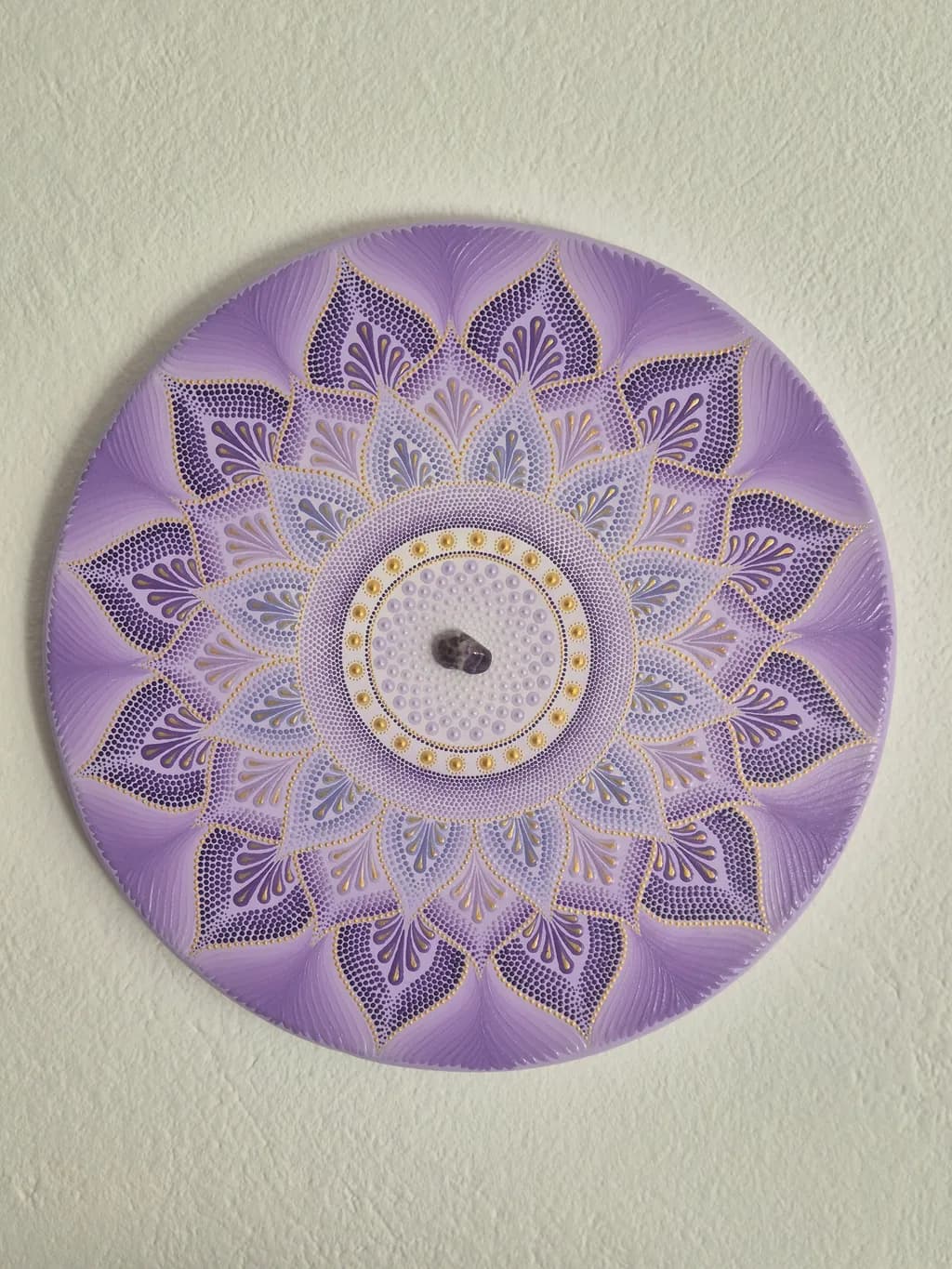 Amethyst Halo Mandala