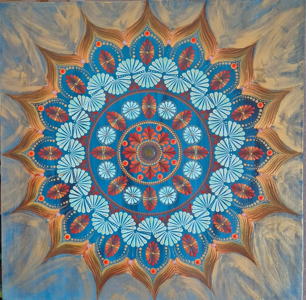 Solar Blossom Mandala