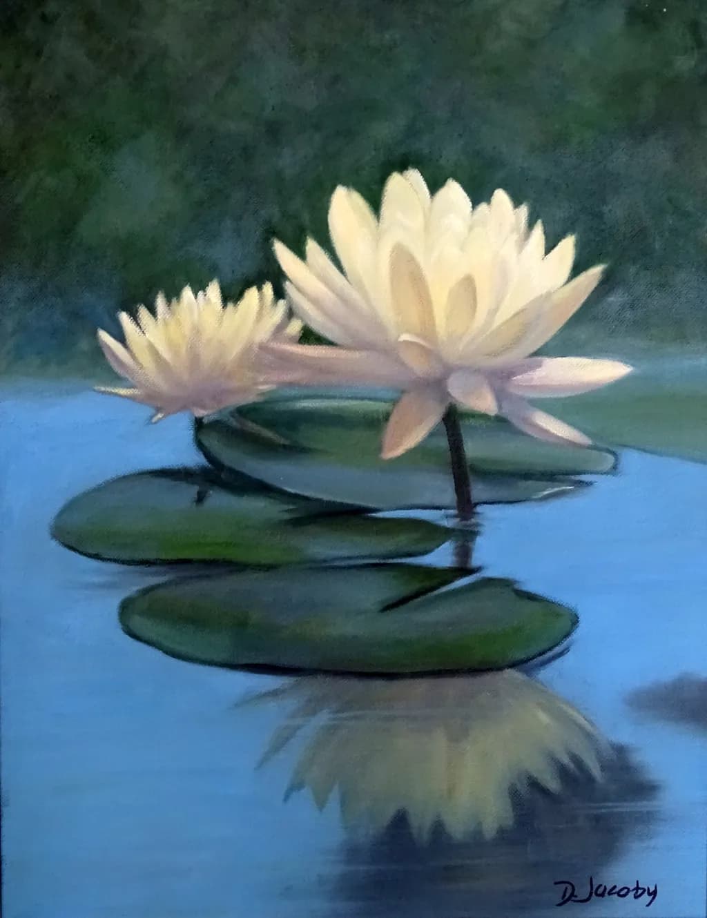 Serenity Reflected: A Tranquil Dance of Water Lilies