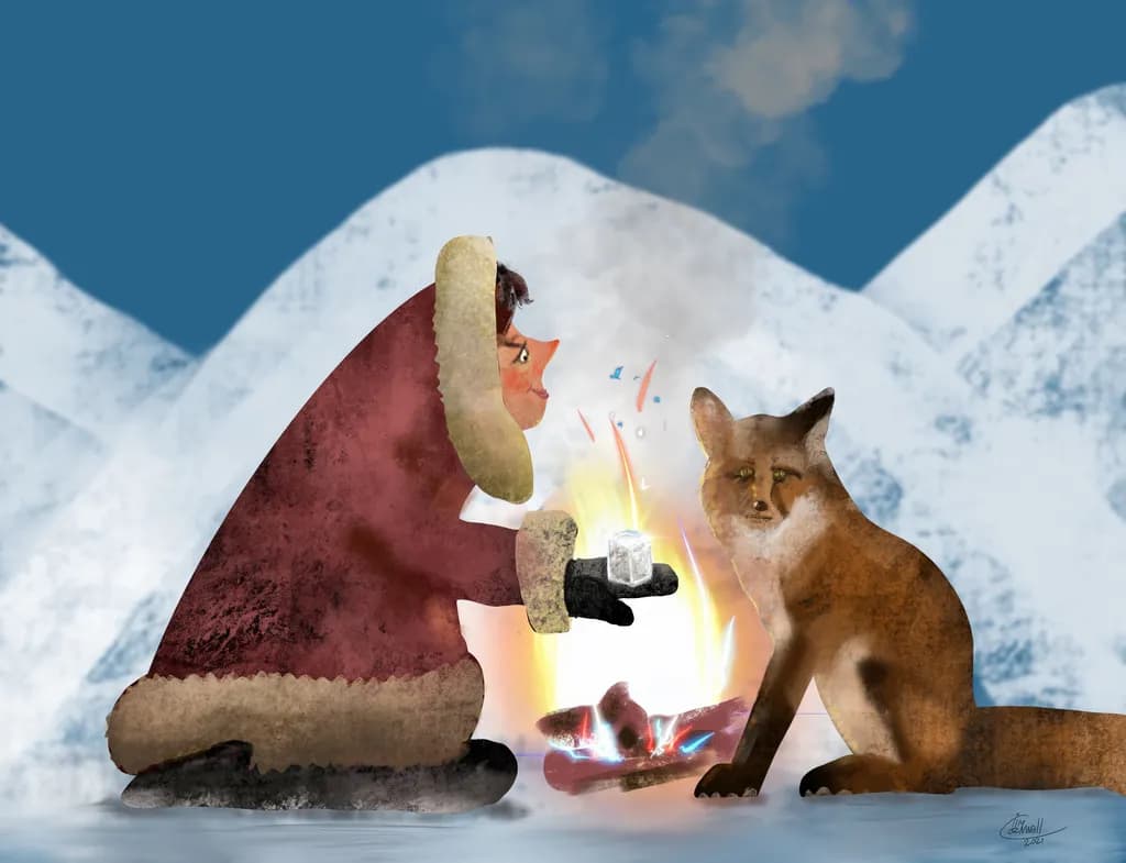 Frozen Flame