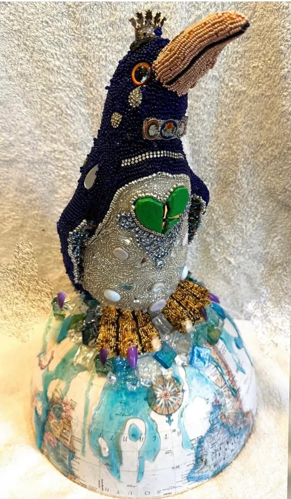 Crowned Globebird