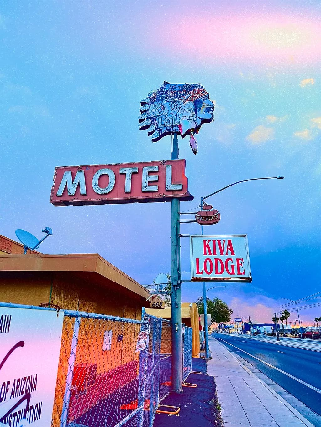 Roadside Motel Still Standing