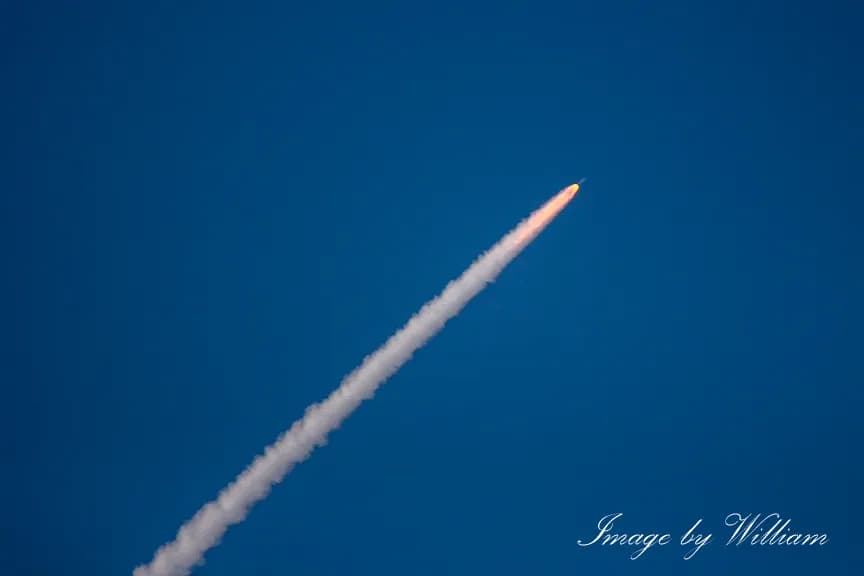 Celestial Ascent: A Journey Through the Blue Sky