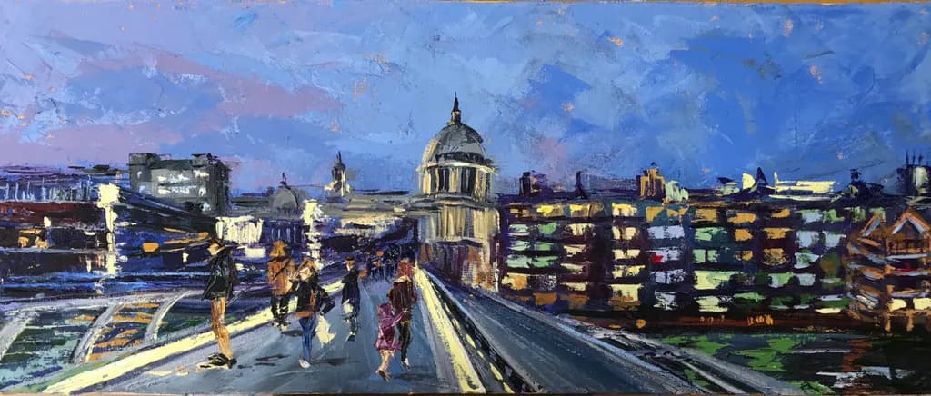 Dusk on the Bridge