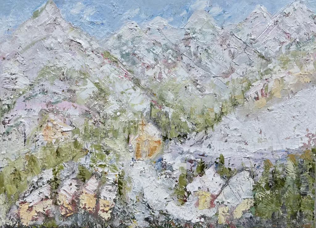 Snow In The Alps