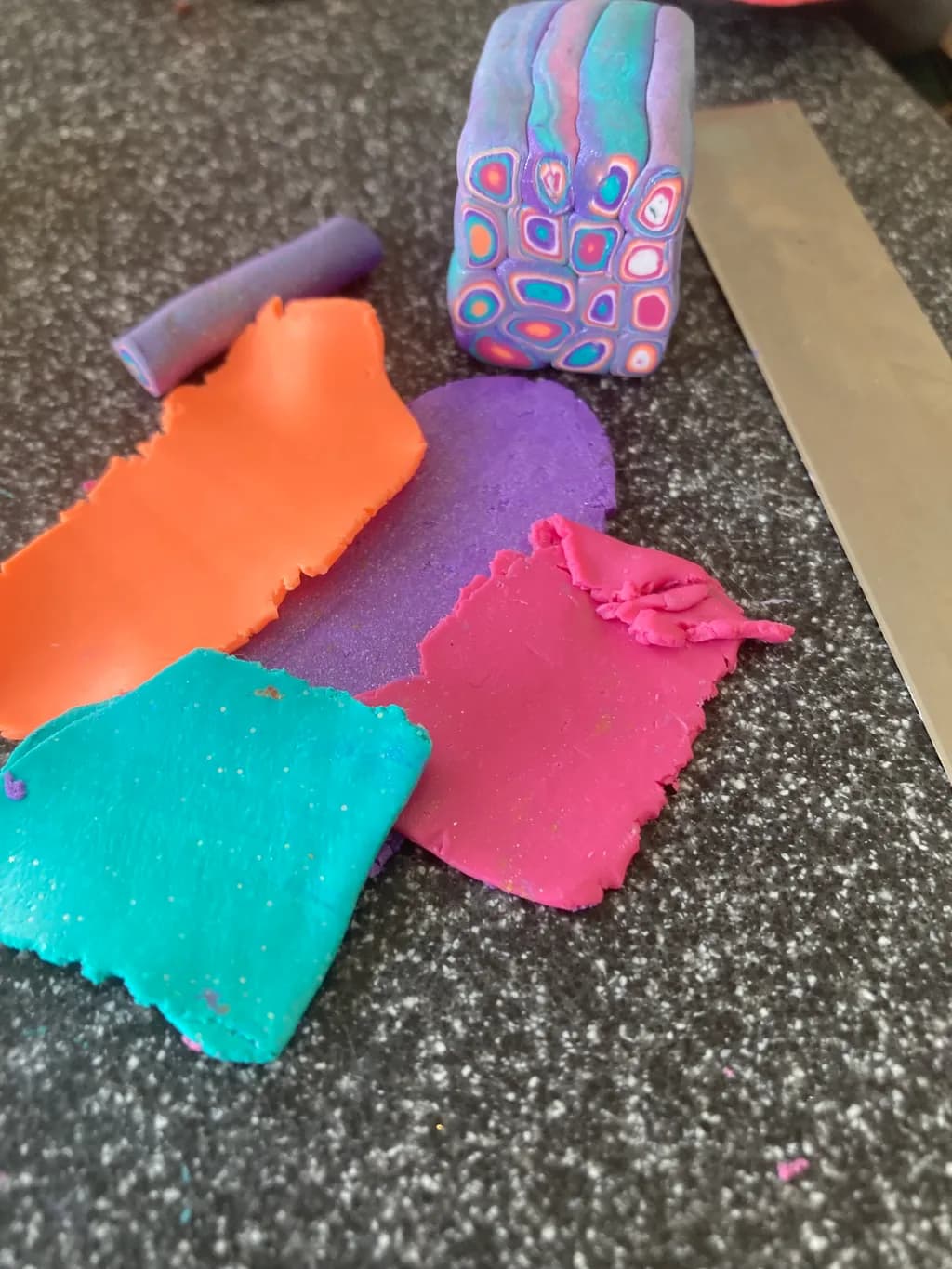 Colorful Polymer Play
